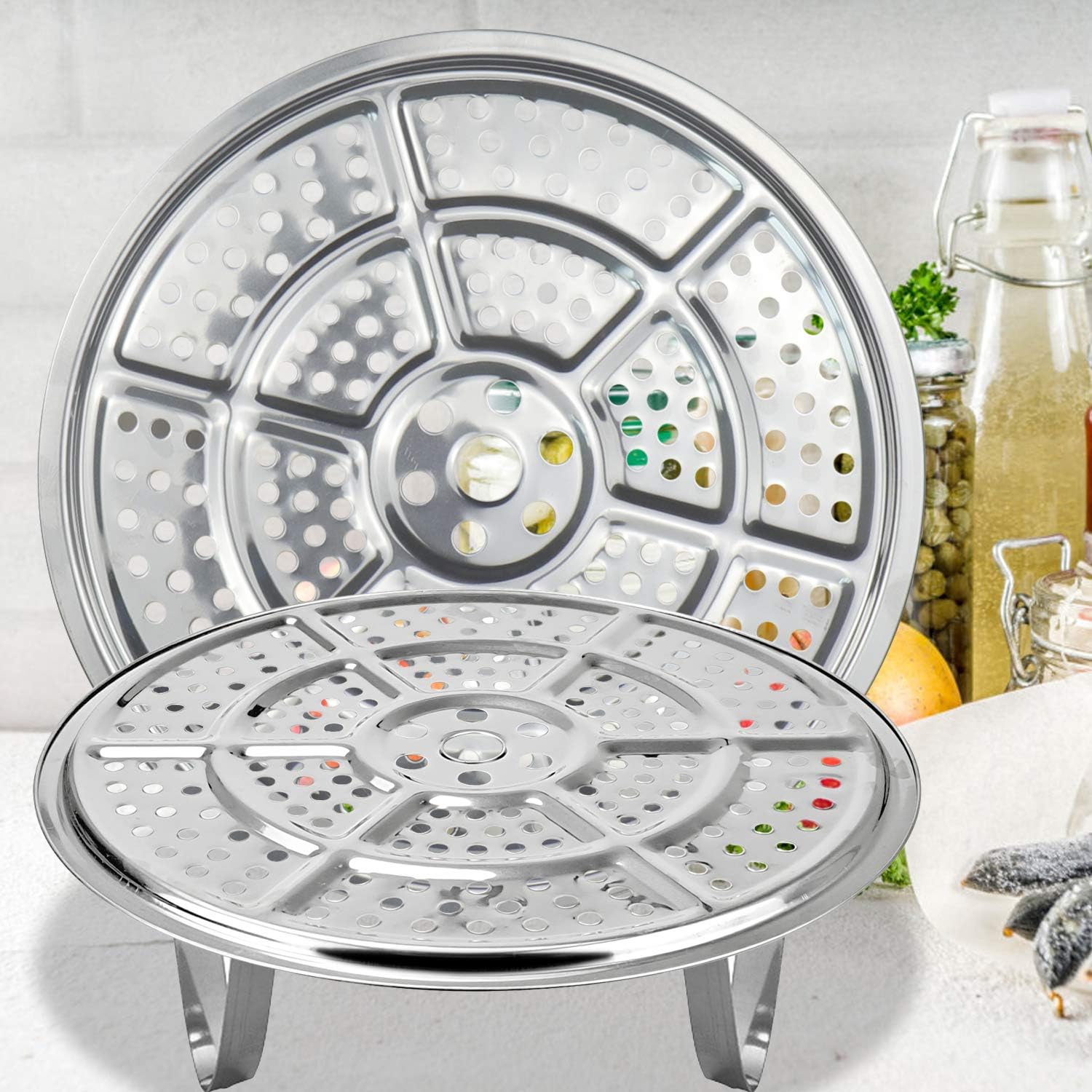 Palksky 11-Inch Canning Rack Set 2-Pack with Detachable Legs