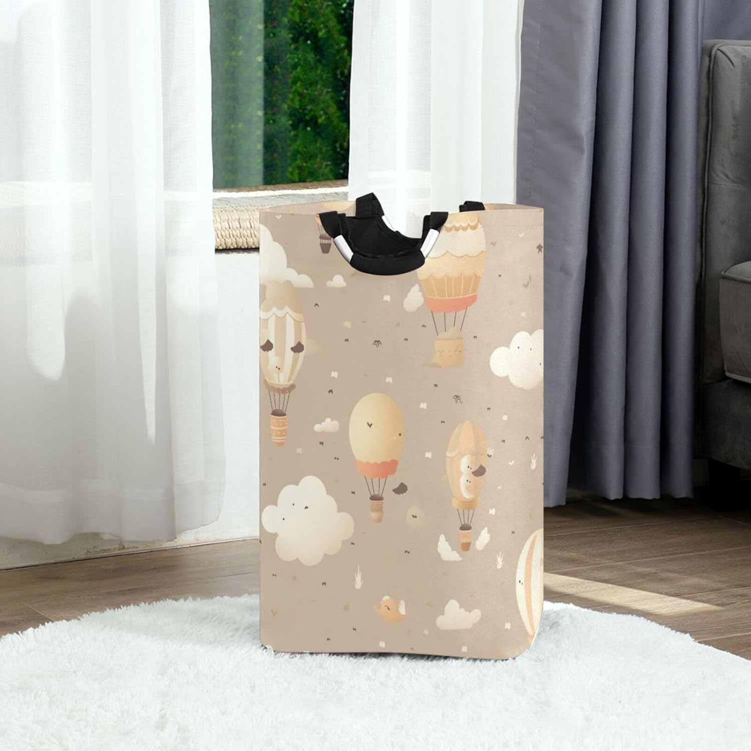 Collapsible Laundry Hamper for Kids with Handles