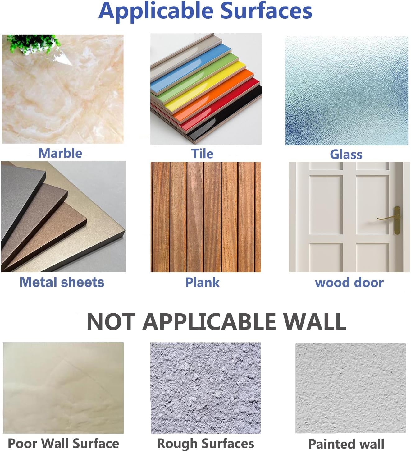 Strong adhesive hooks for home and outdoor use