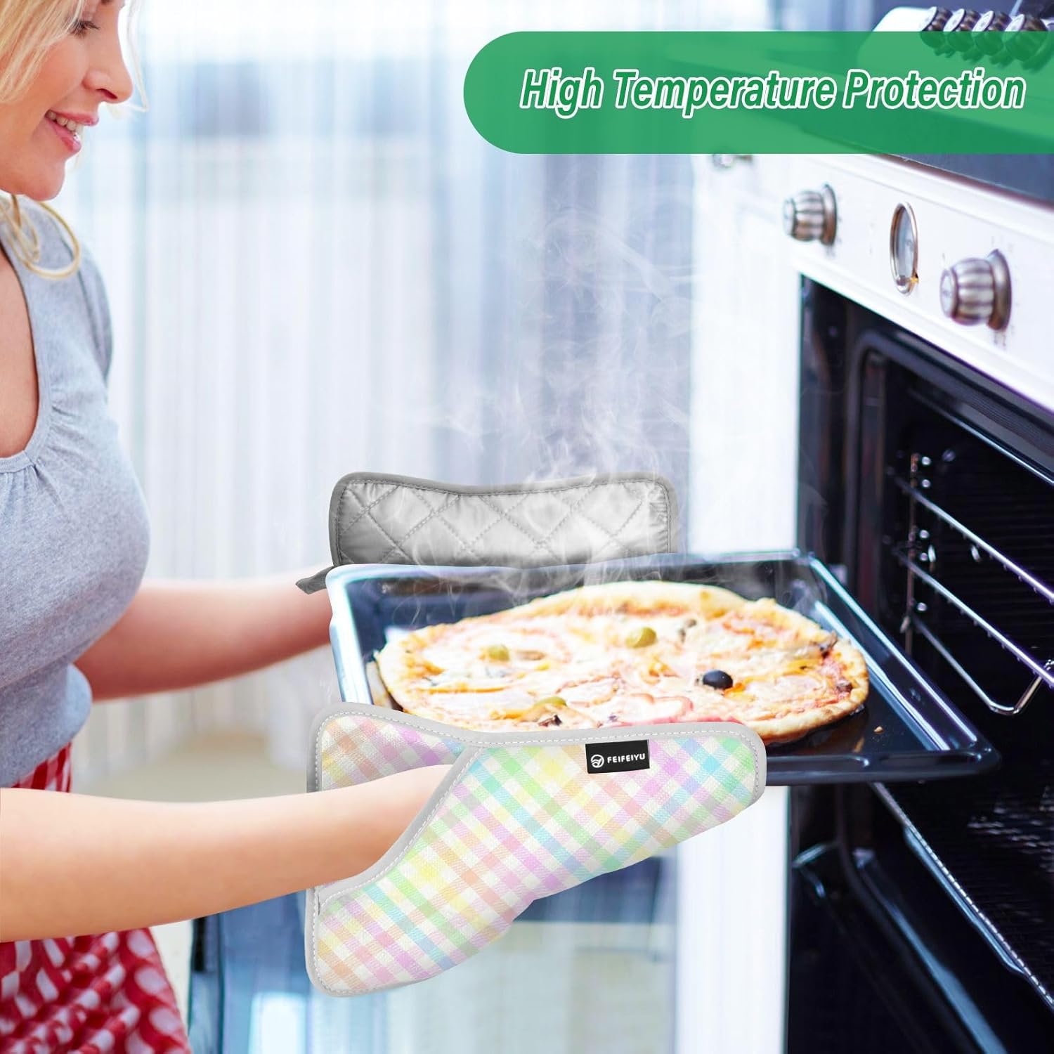Ultimate Oven Mitt Set for Safe Kitchen Use