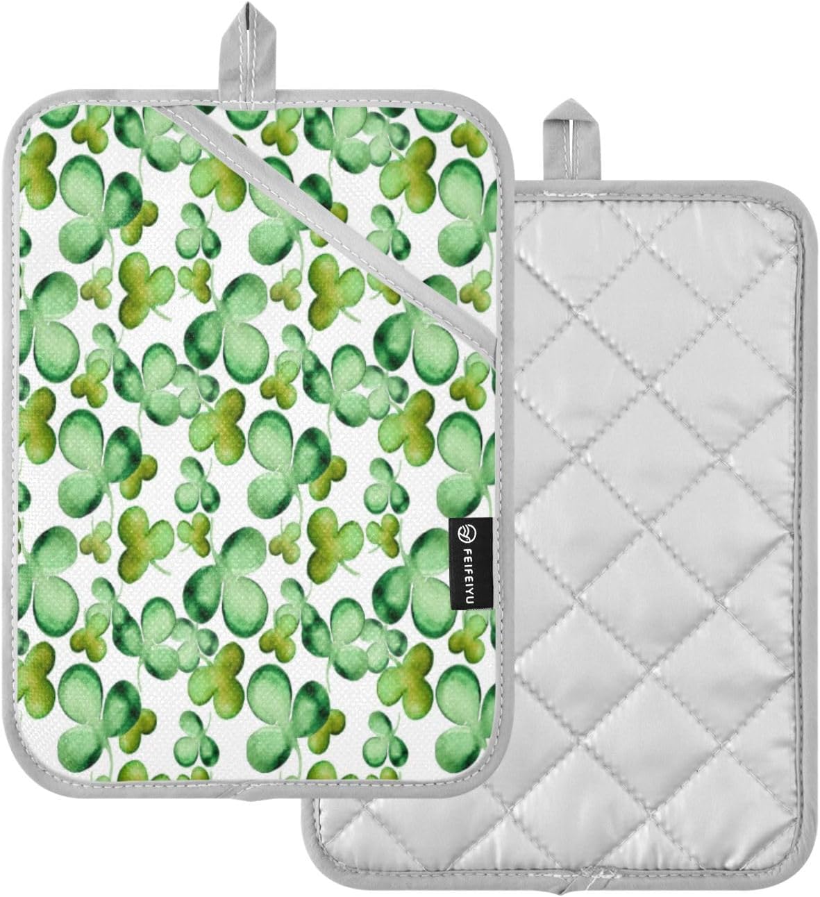 Premium 2-Pack Pot Holders Heat-Resistant - Easy Kitchen Use