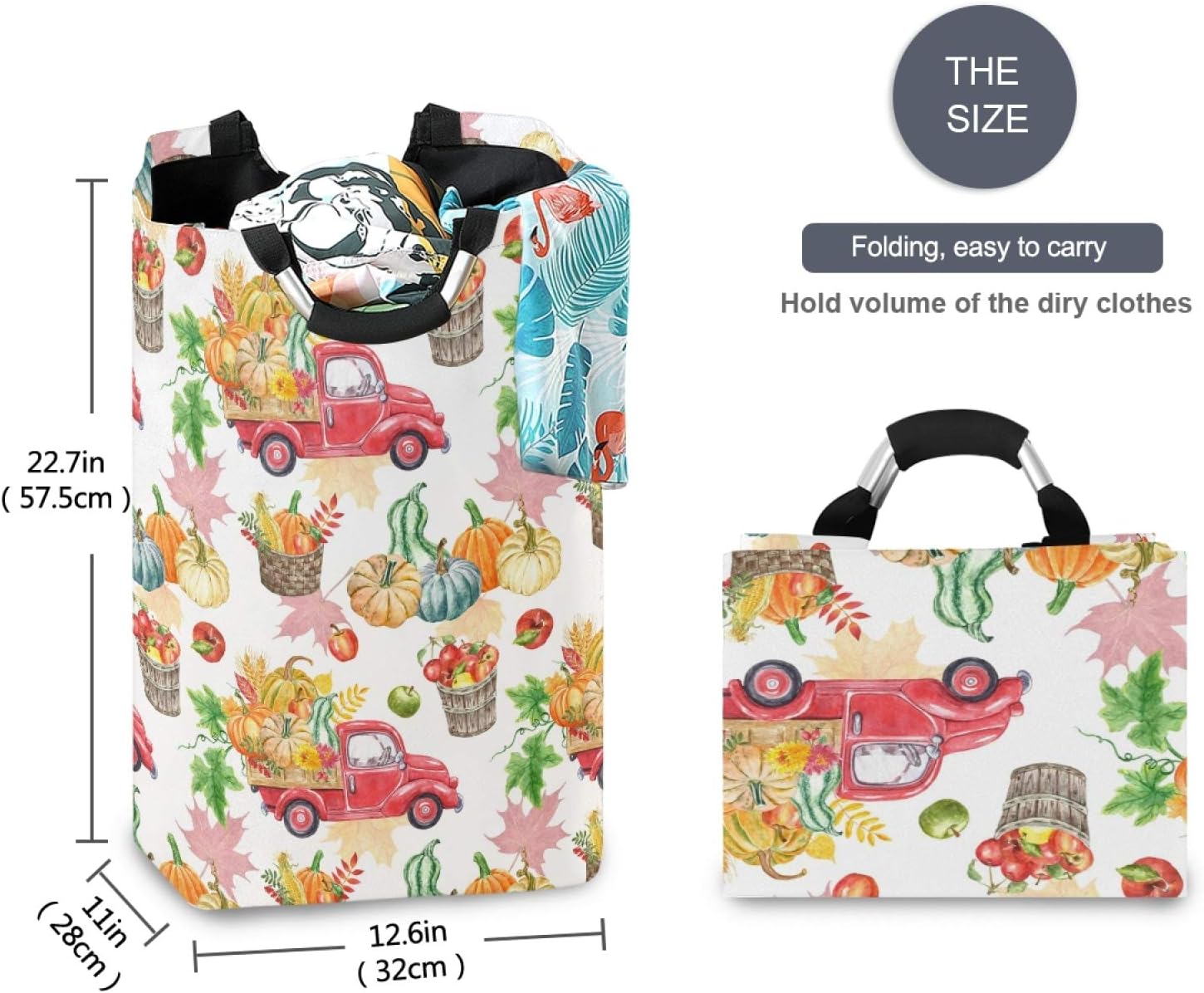Autumn-Tree-Style Collapsible Laundry Hammer