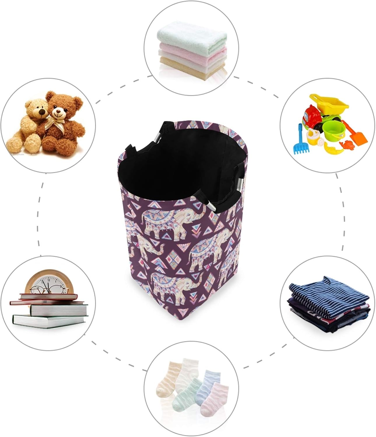Durable Eco-Friendly Multi-Purpose Laundry Basket for Home