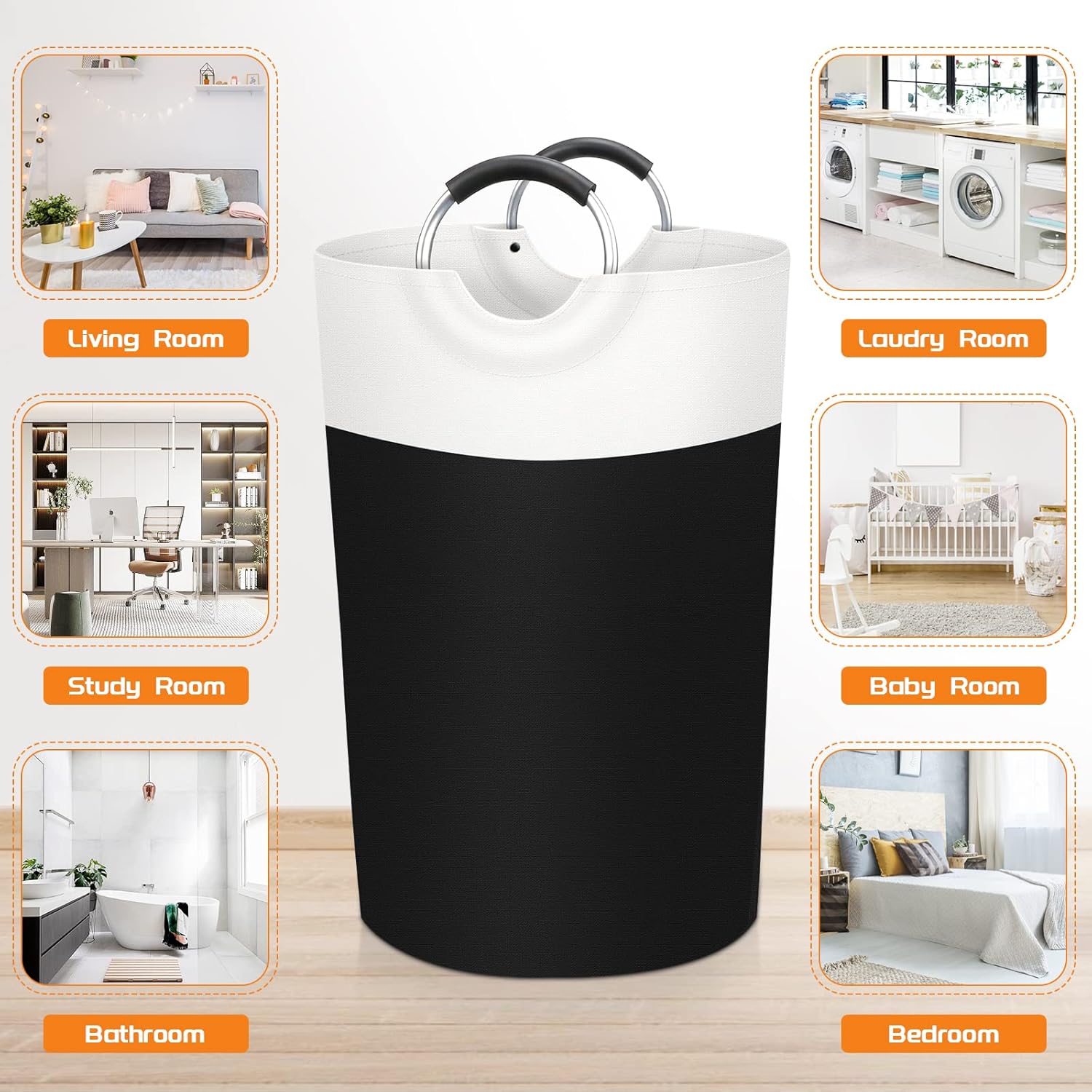 BlissTotes Multi-Functional Laundry Hamper for College Students and Families