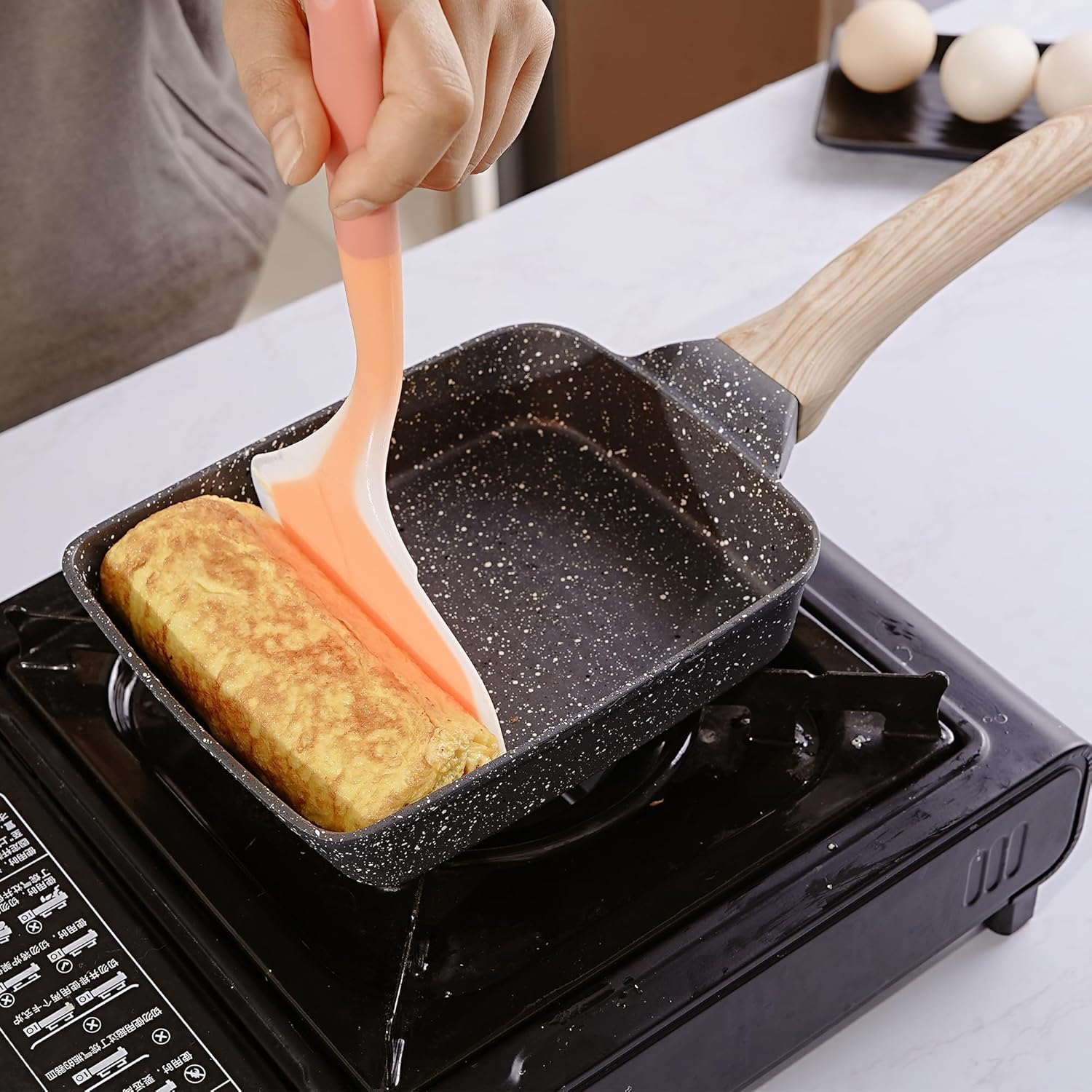 Stylish Japanese Omelette Pan Set