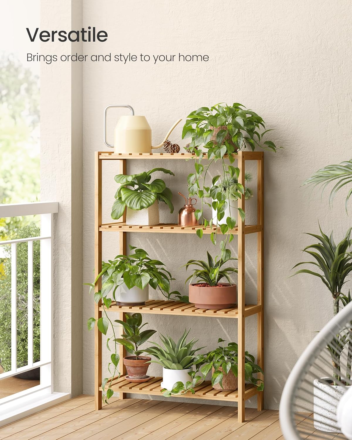 Bamboo Storage Shelf - Multi-Purpose
