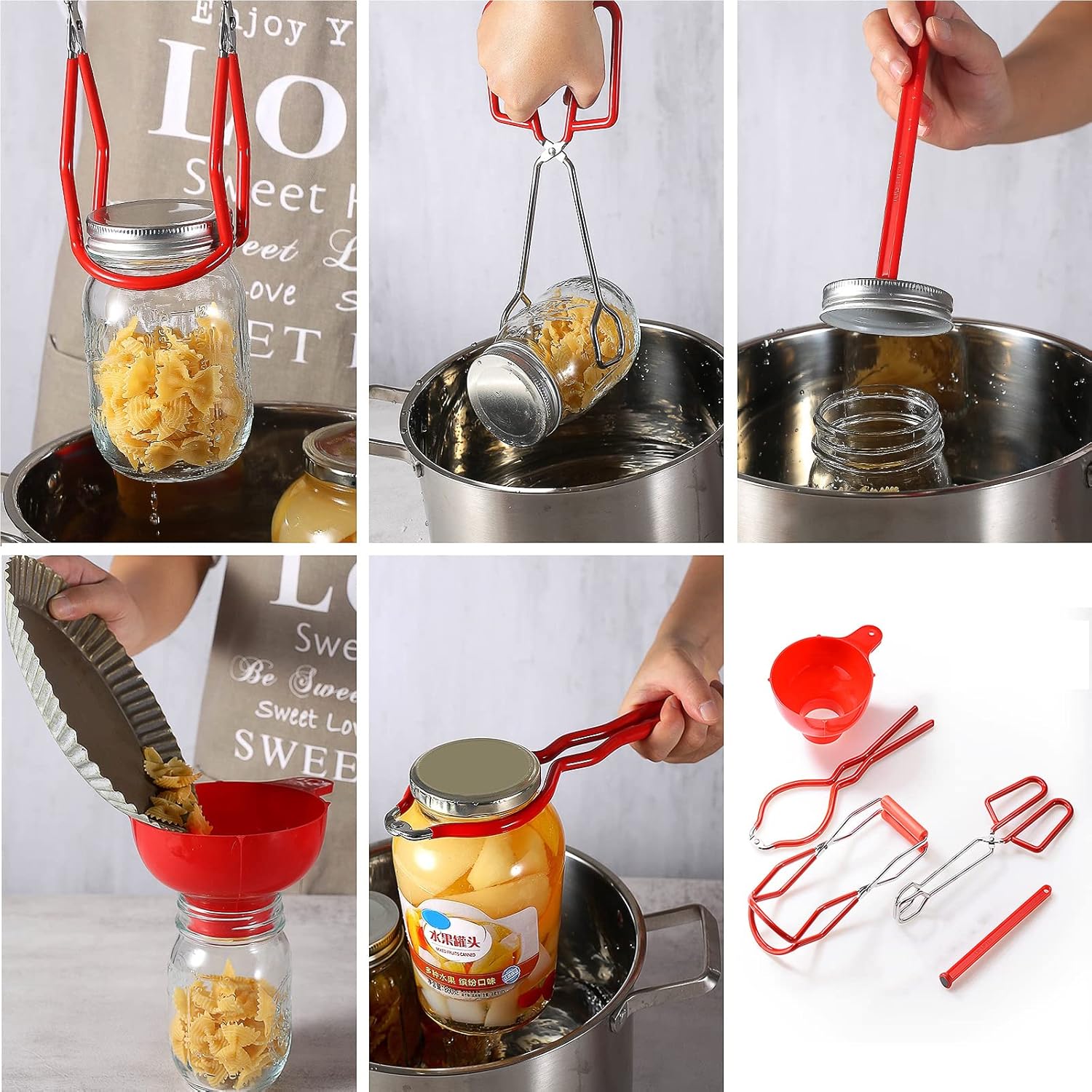 Five-Piece Canning Kit Durable and Functional