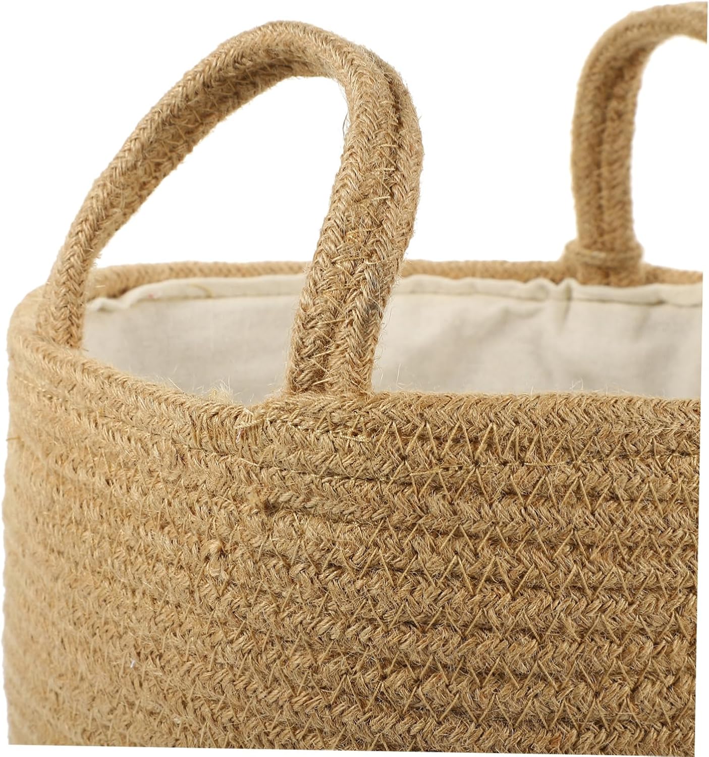 MAGICLULU Cotton Rope Laundry Basket with Dual Handles