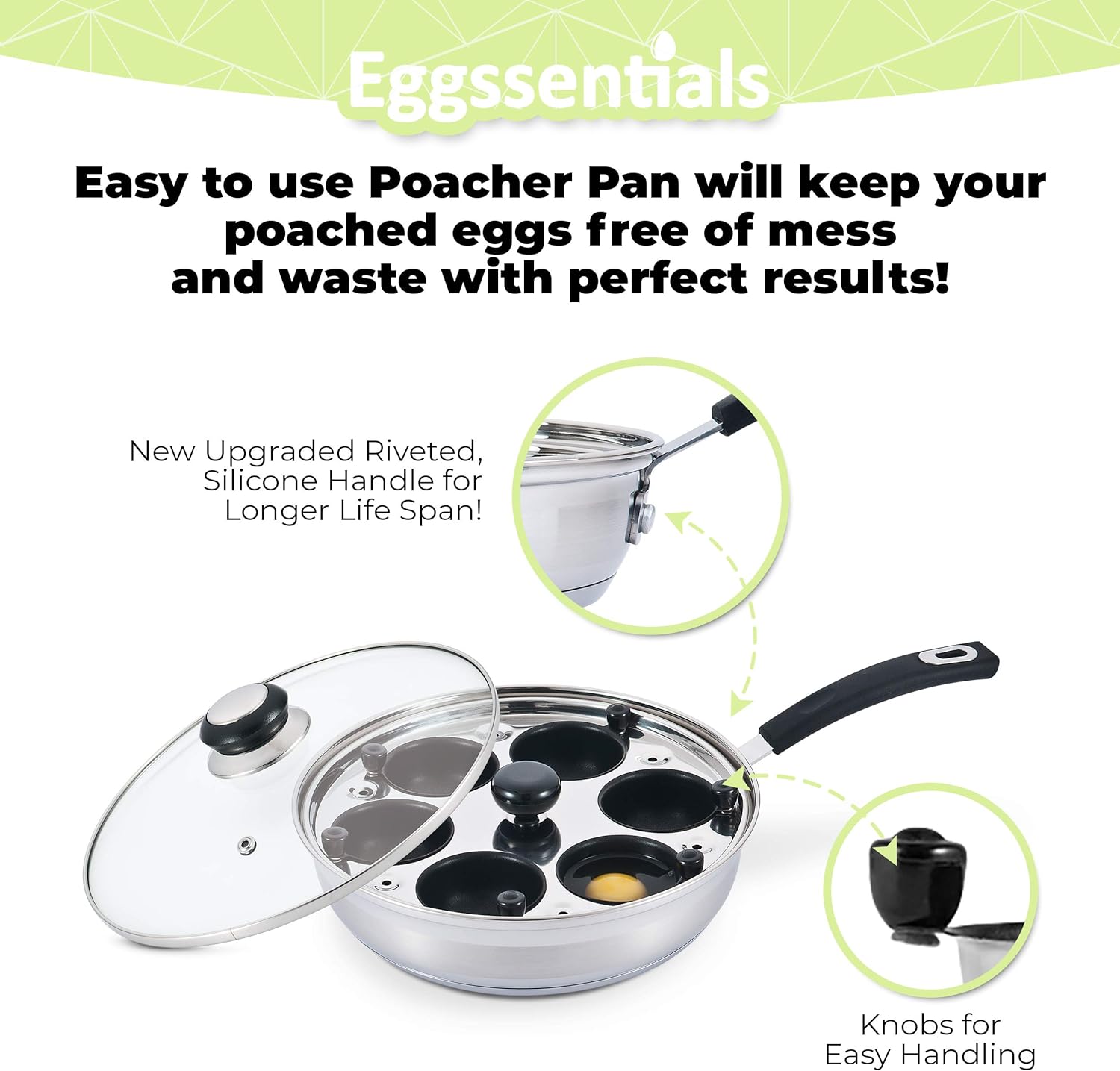Eggssentials Nonstick Poacher Pan