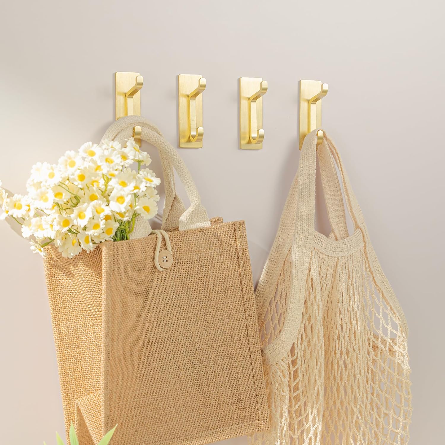 Josmimic - Adhesive Towel Hooks Perfect for Everyday Use