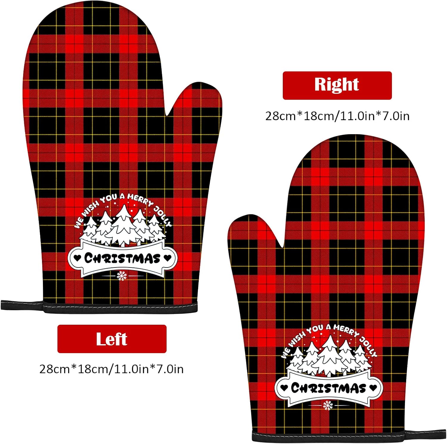 CenviaLuxy Christmas Oven Mitts