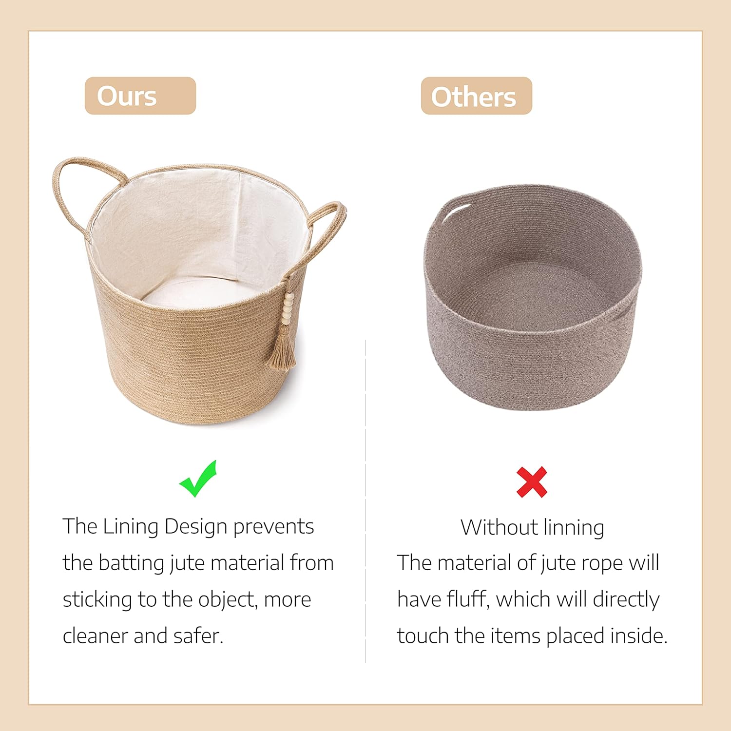 Mkono Woven Storage Basket