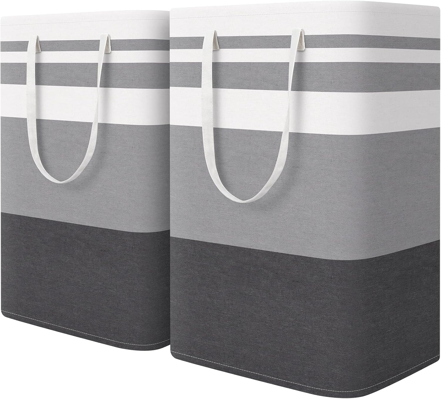 2-Pack Large Waterproof Laundry Basket