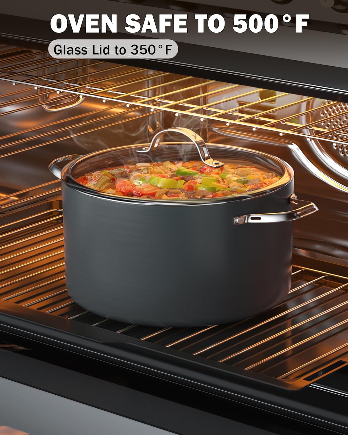 7-Quart Stockpot with Glass Lid