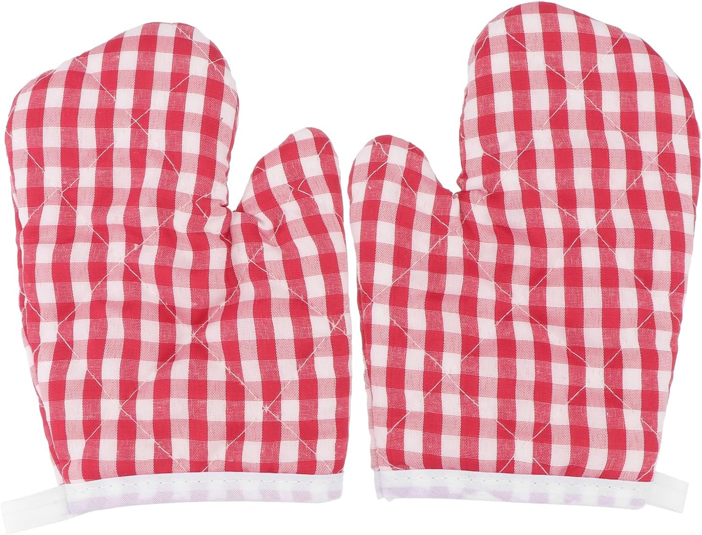 2-Piece Christmas Oven mitts for Kids BBQ equipments
