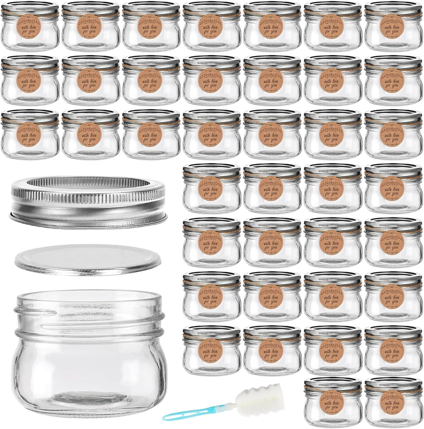 Josisi 4oz Mason Jars
