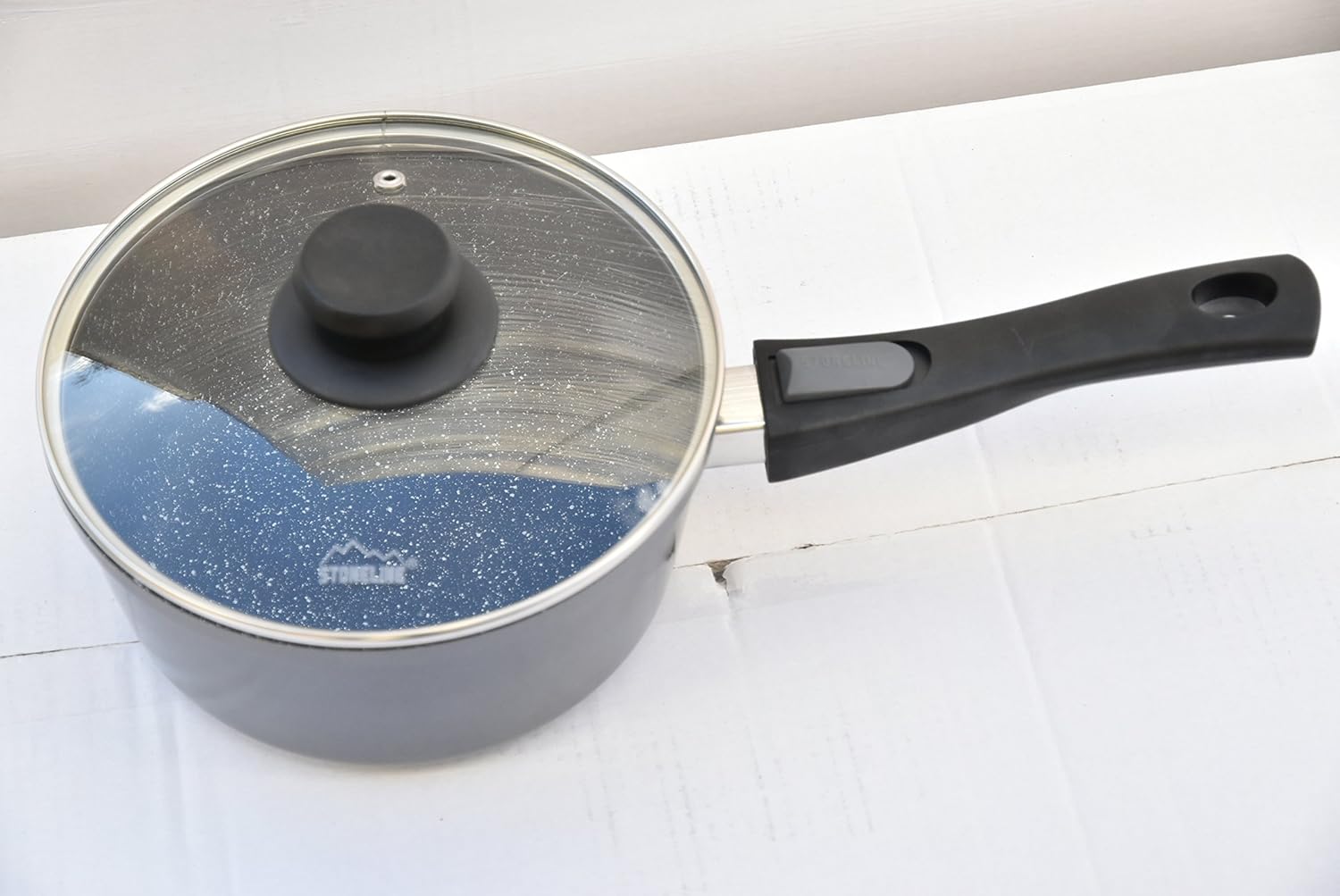 STONELINE Xtreme 23 Quart Sauce Pan with Lid Non-Stick