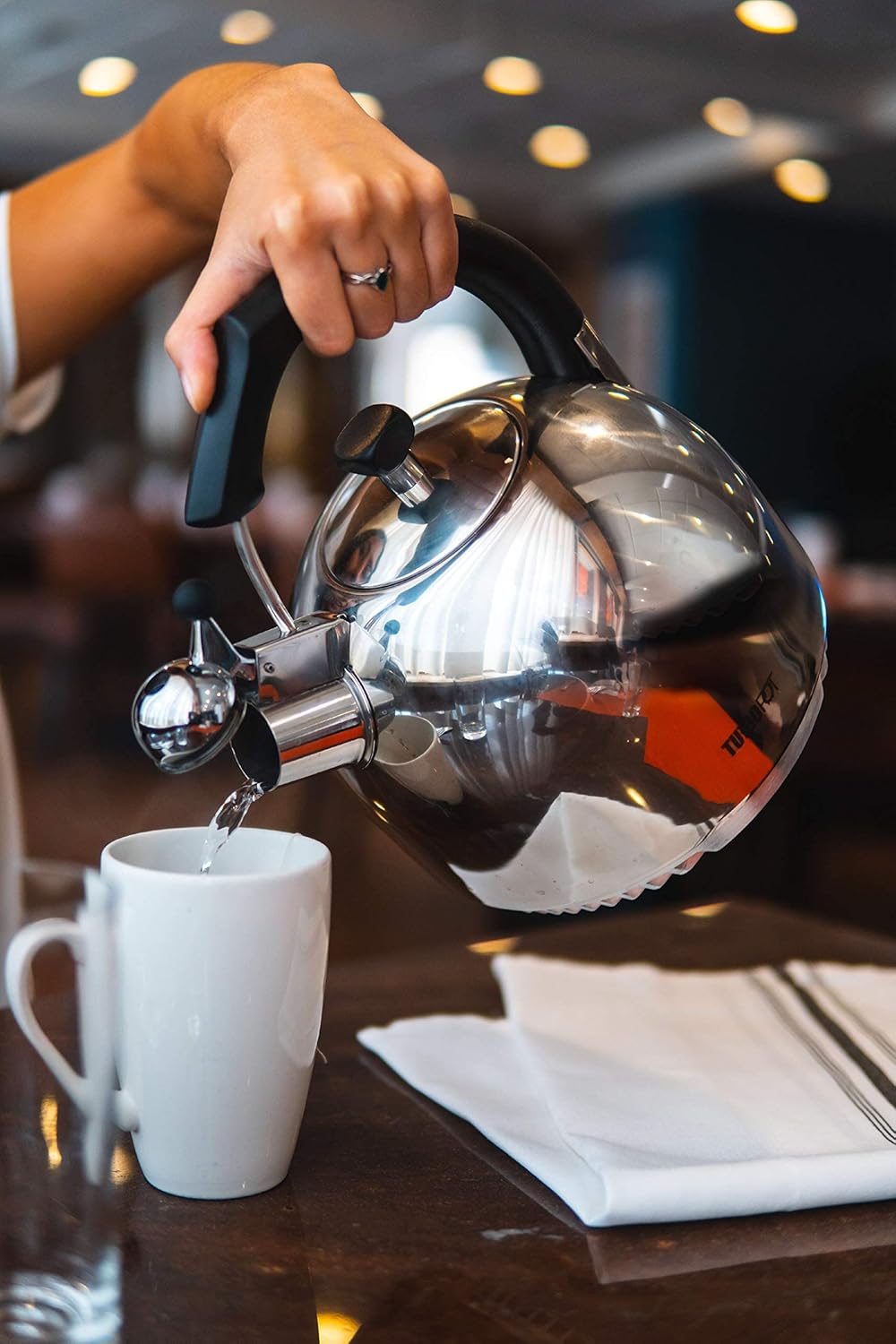 Turbo Pot Fresh Air Rapid Boil 25 qt Stainless Steel Tea Kettle