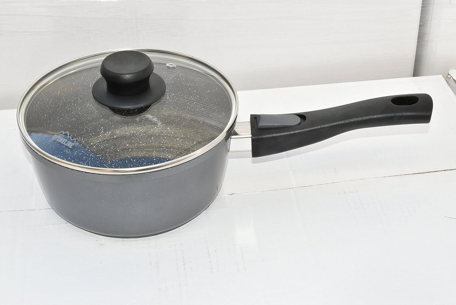 STONELINE Xtreme 23 Quart Sauce Pan with Lid Non-Stick