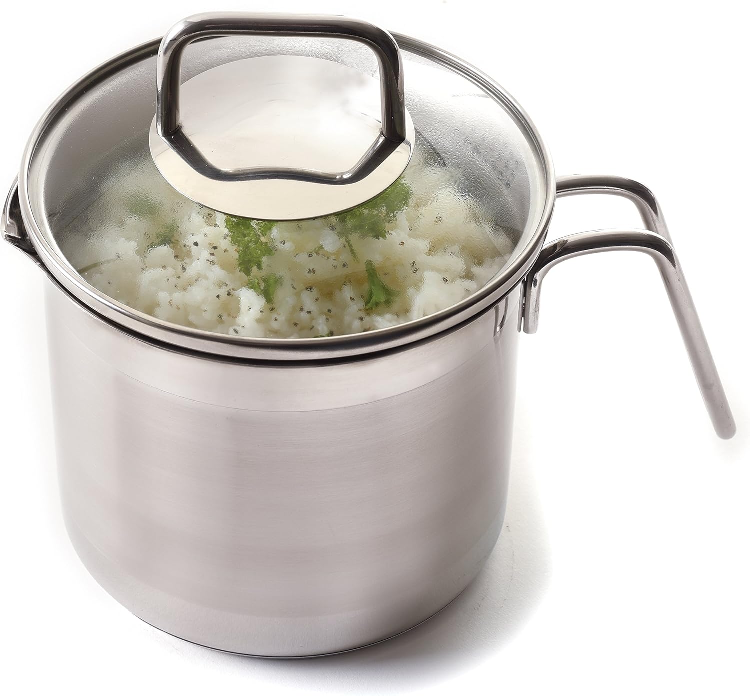 Norpro KRONA 12 Cup Multi Pot with Straining Lid Stainless Steel