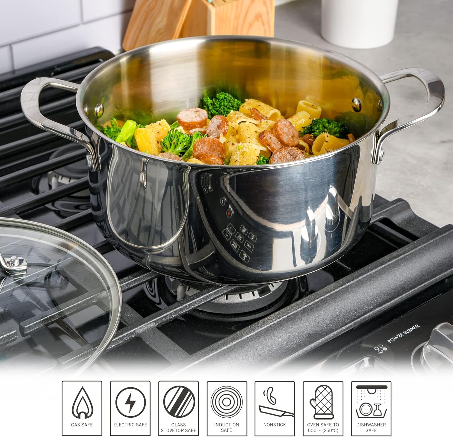 Martha Stewart 5-Quart Castelle Dutch Oven