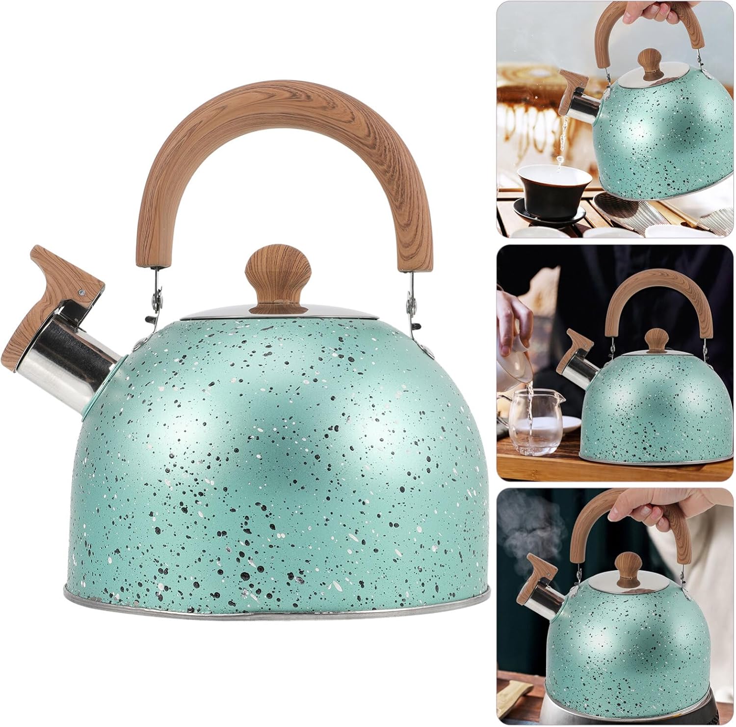 Hemoton Whistling Coffee Kettle