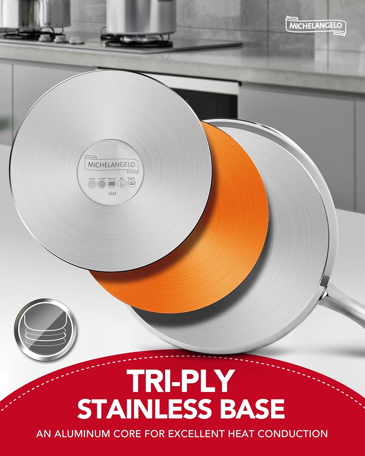 Stainless Steel Saucepan with Lid