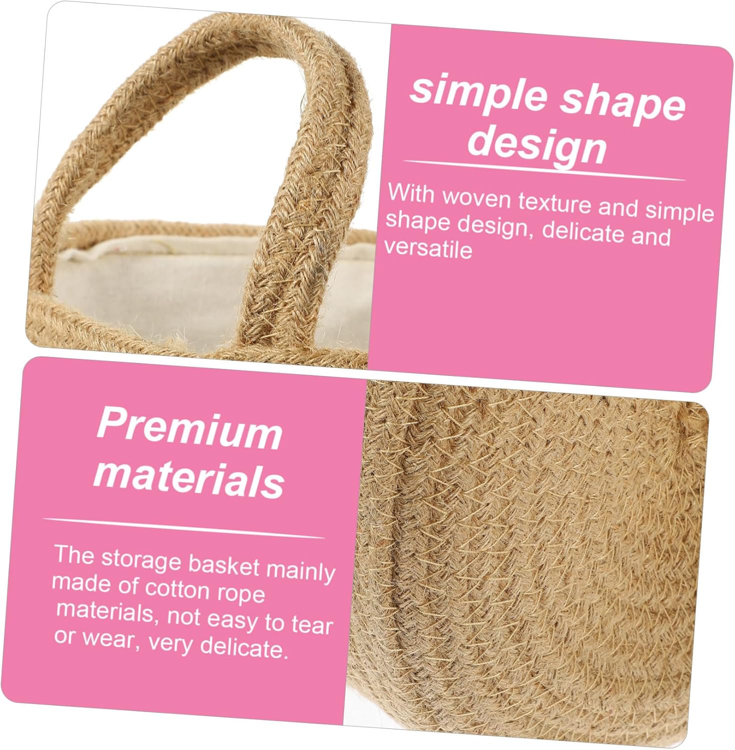 Sturdy Stylish Laundry Basket