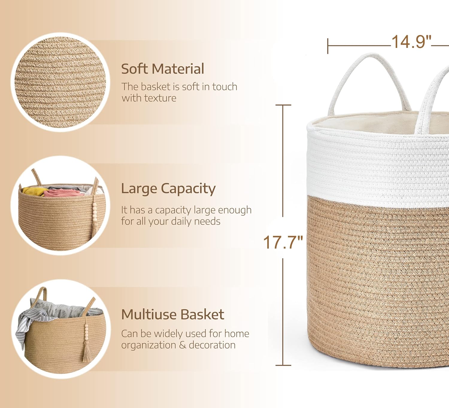 Mkono Woven Storage Basket