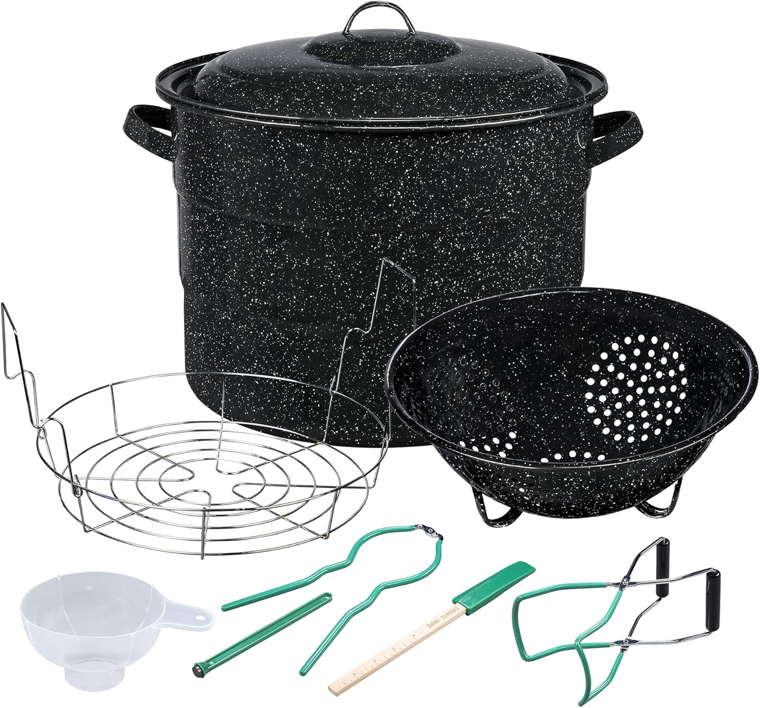 Granite Ware 9-Piece Enamelware Canning Set
