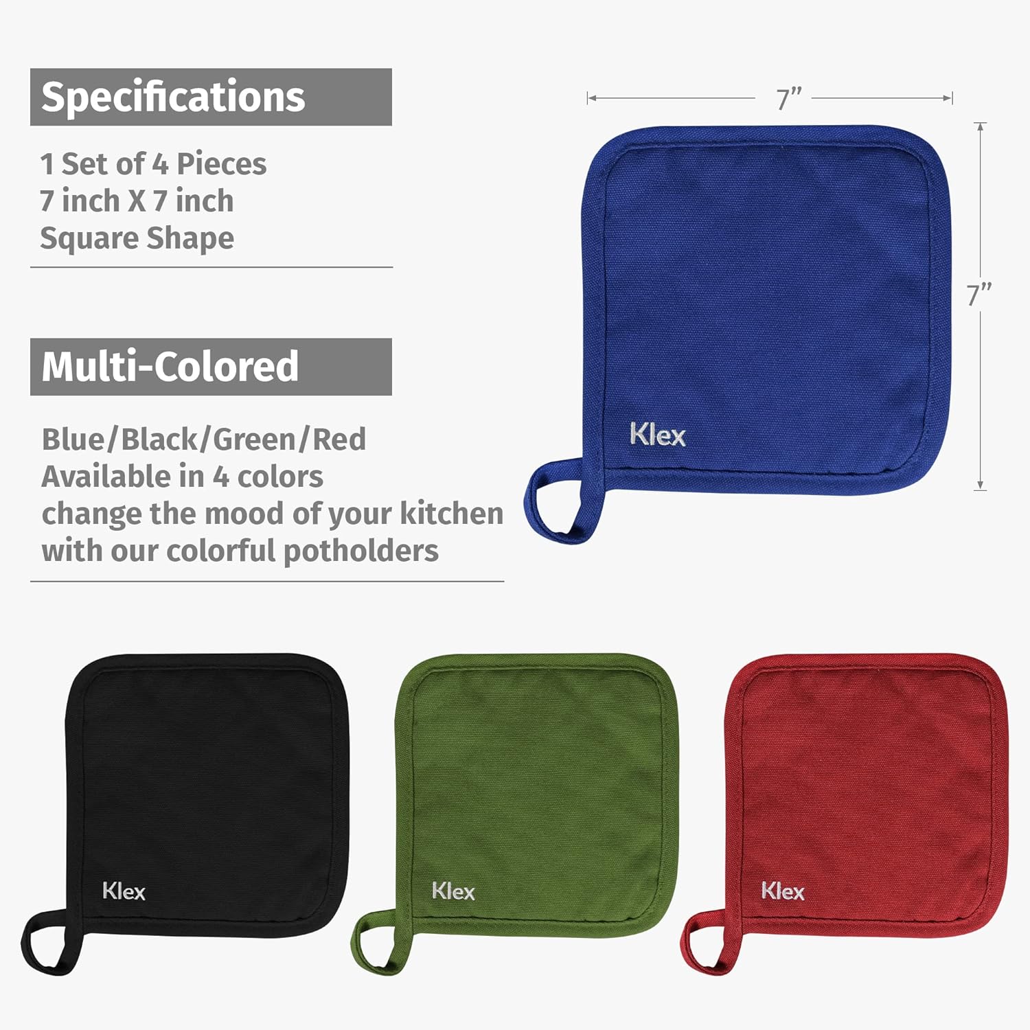 Klex Silicone Oven Mitts 932F