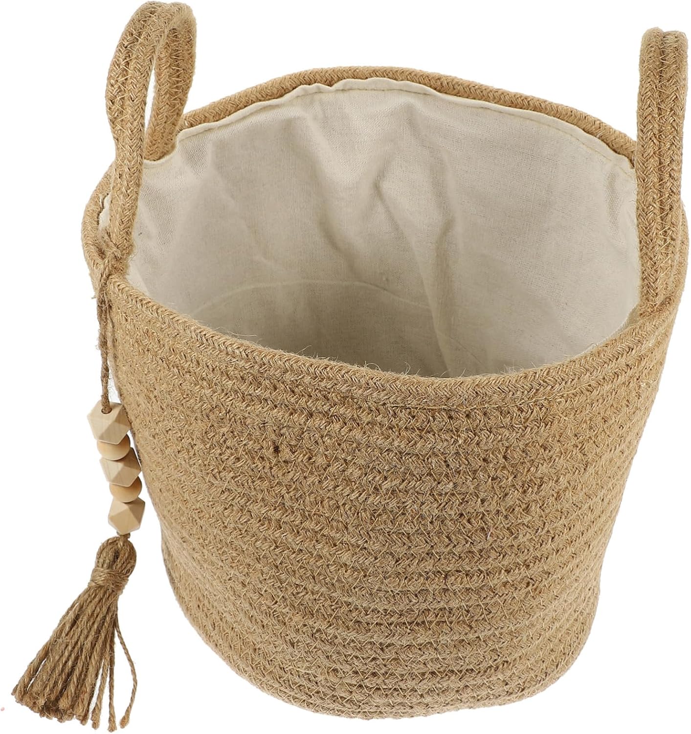 Elegant Aluminum Rope Laundry Basket
