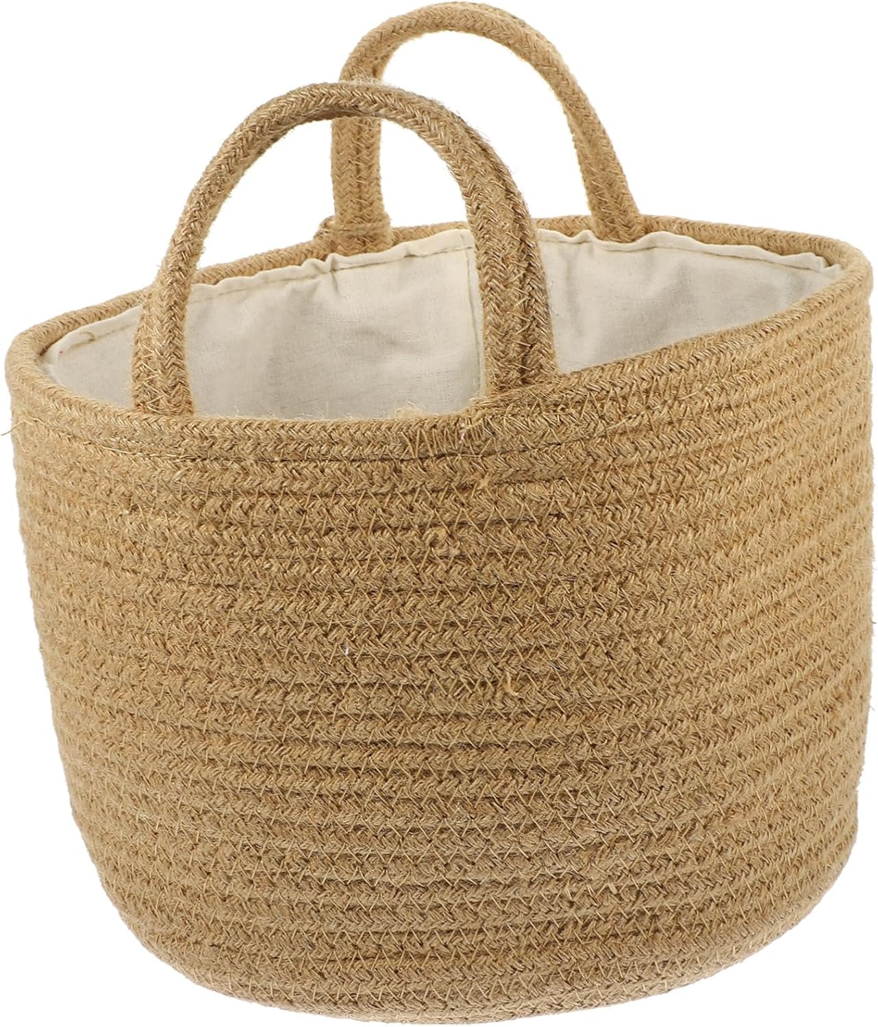 MAGICLULU Cotton Rope Laundry Basket with Dual Handles
