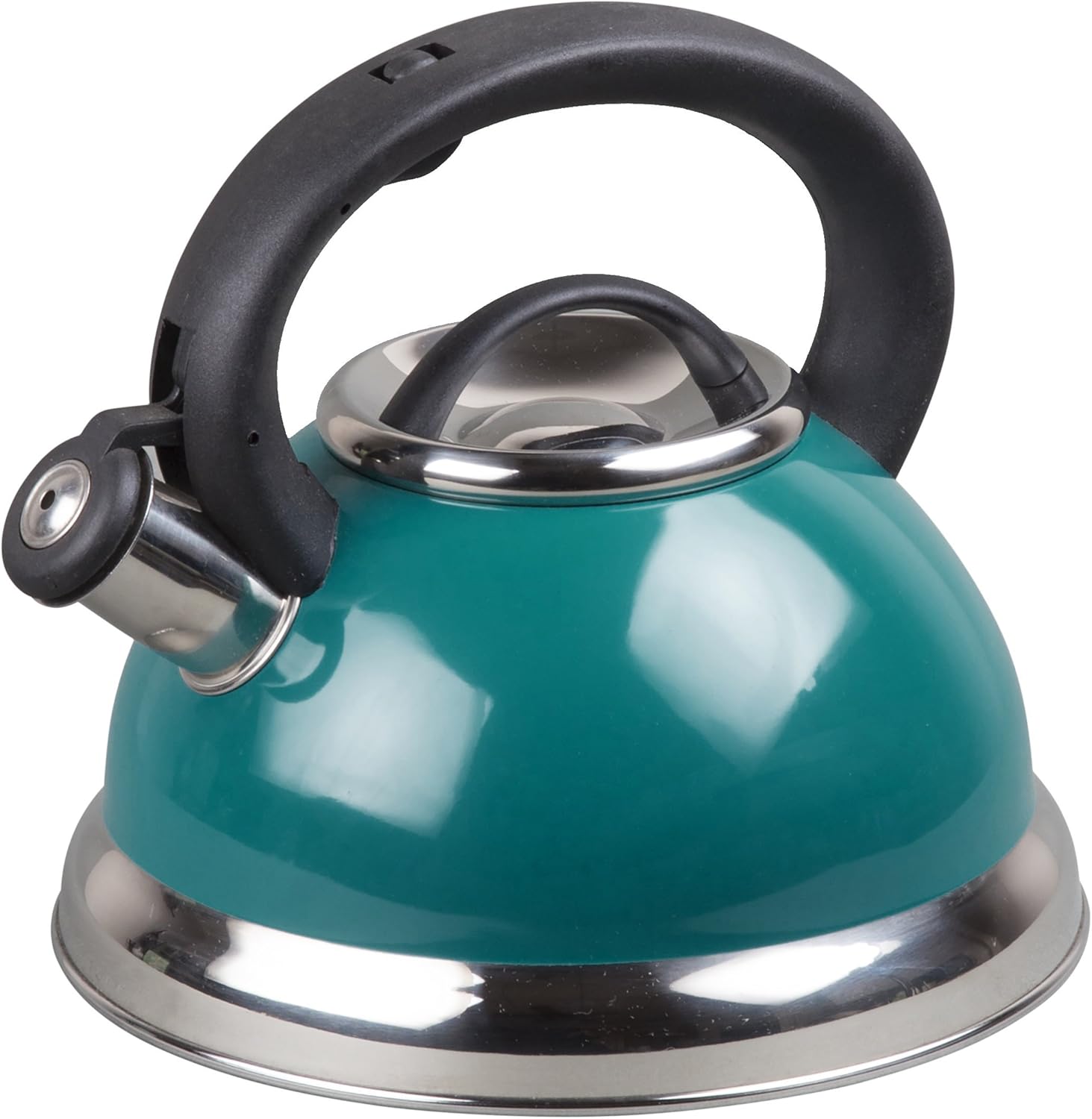 Creative Home Alexa 30 Quart Whisling Tea Kettle with Aluminum Bottom