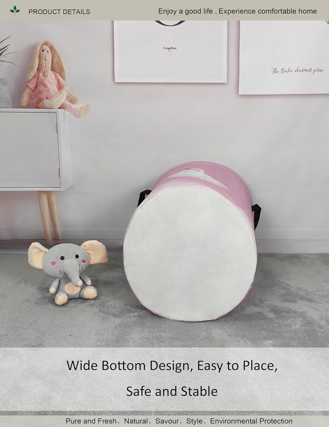 Easy to Use Waterproof Water Storage Basket for Kids Adults
