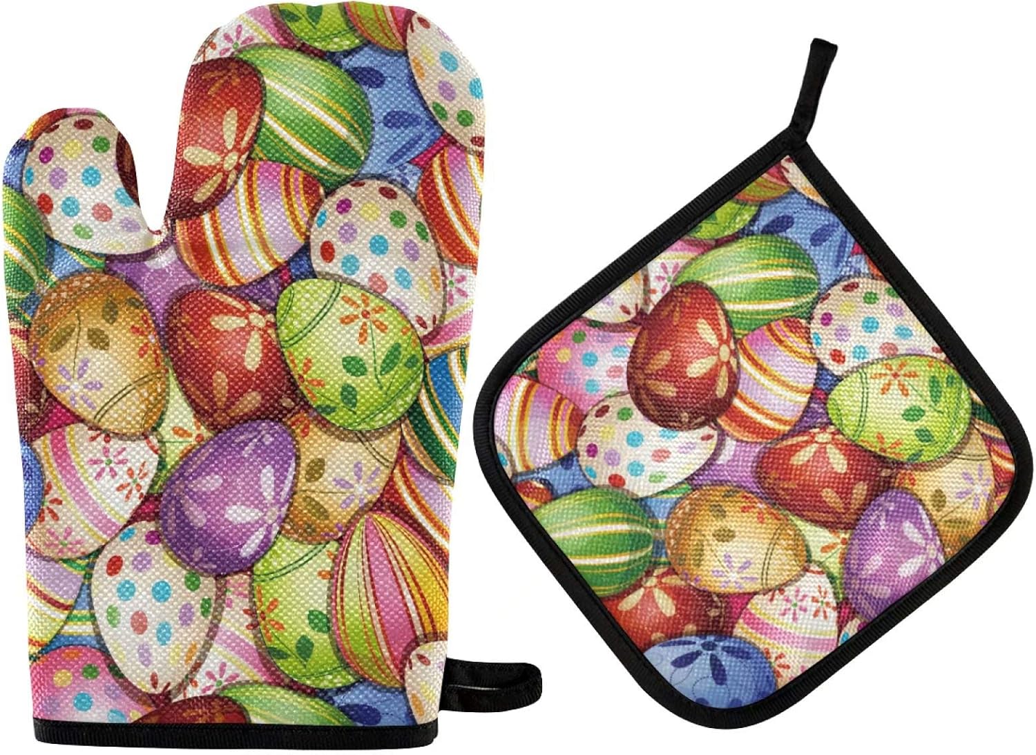 Oven Mitt Potholder Set