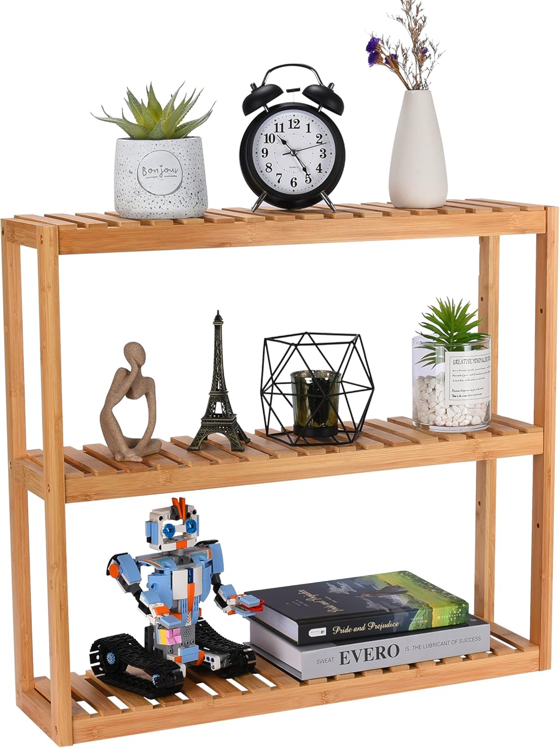 Bamodi Bamboo Bathroom 3 Tier Shelf