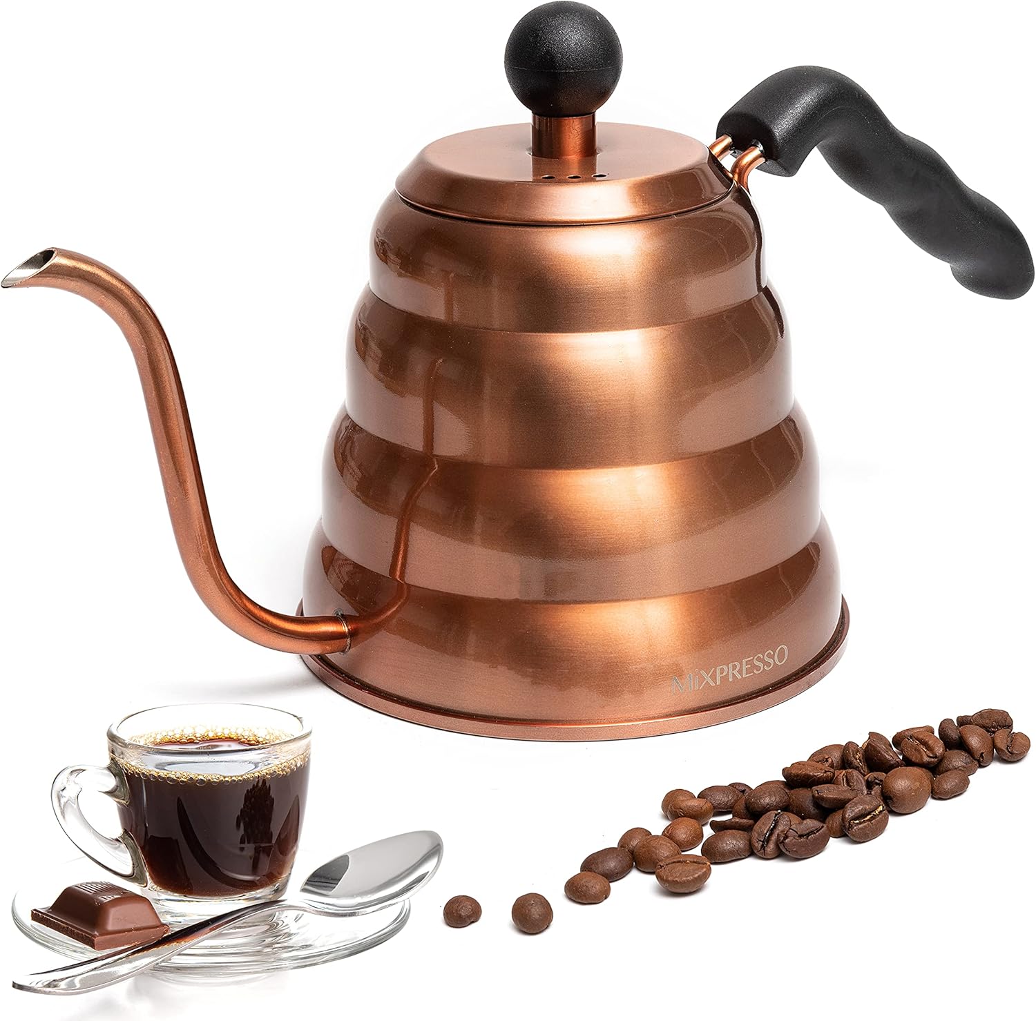 Mixpresso Gooseneck Coffee Kettle 12L 40 Oz