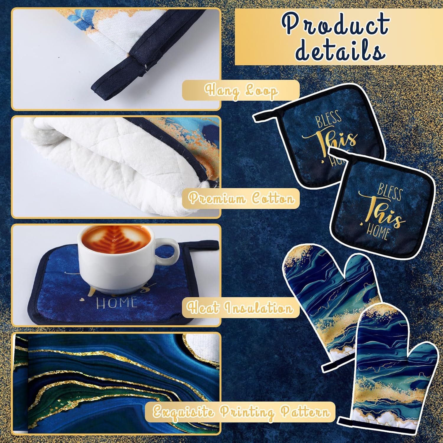 Bencailor 6-Piece Kitchen Decor Set
