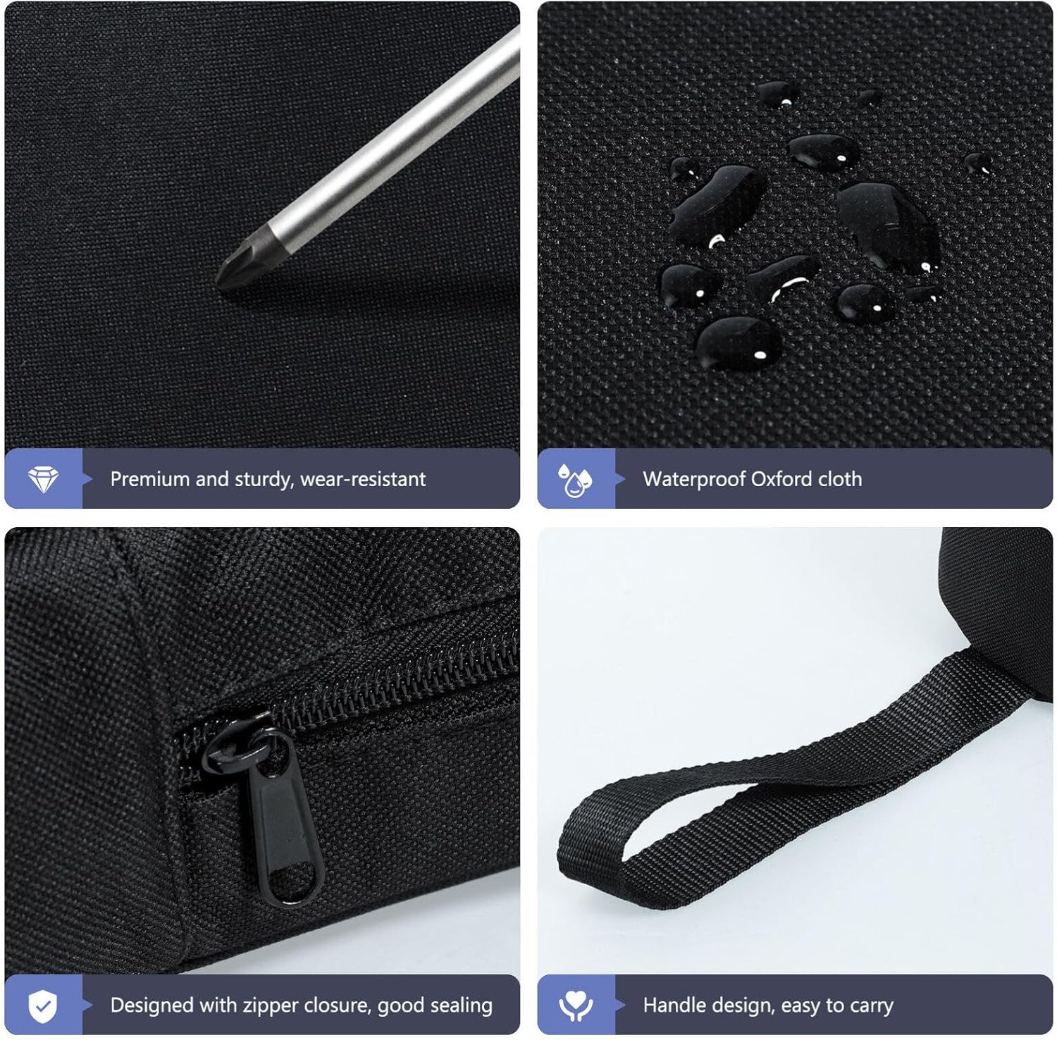 Hemoton 2-pcs Cast Iron Skillet Bag