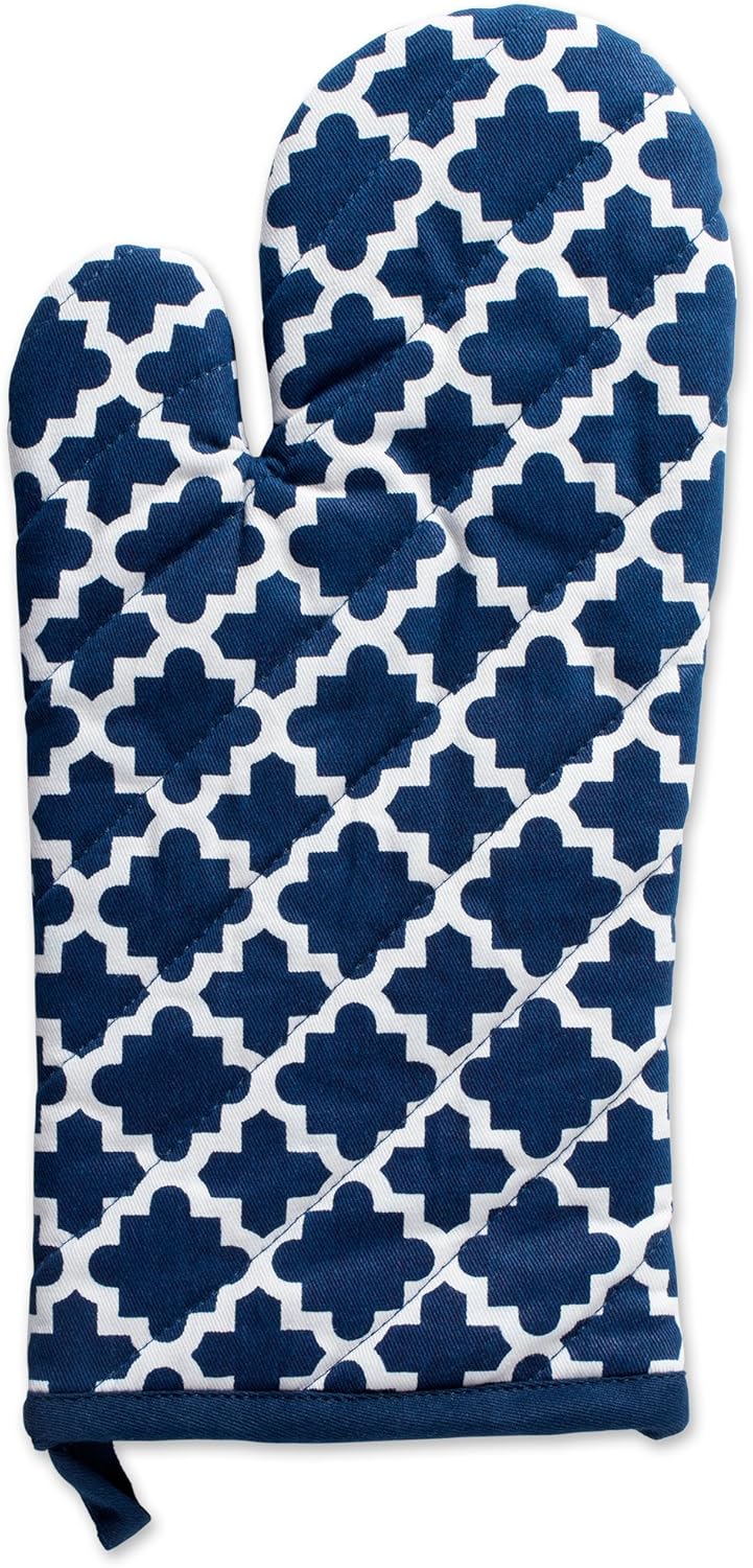DII Lattice Oven Mitt Potholder Set 2 Piece