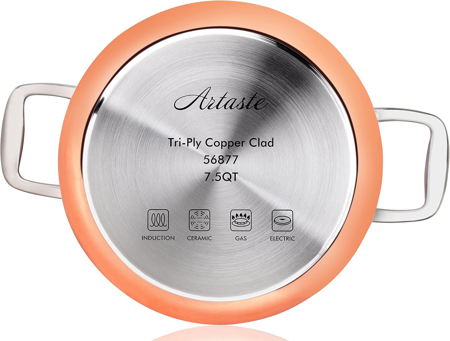Artaste 56877 75-Quart Stock Pot with Steamer