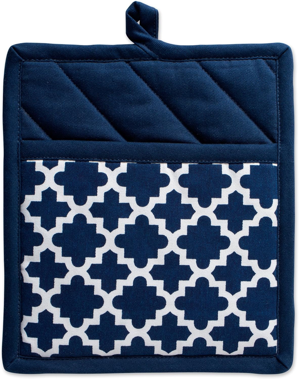 DII Lattice Oven Mitt Potholder Set 2 Piece
