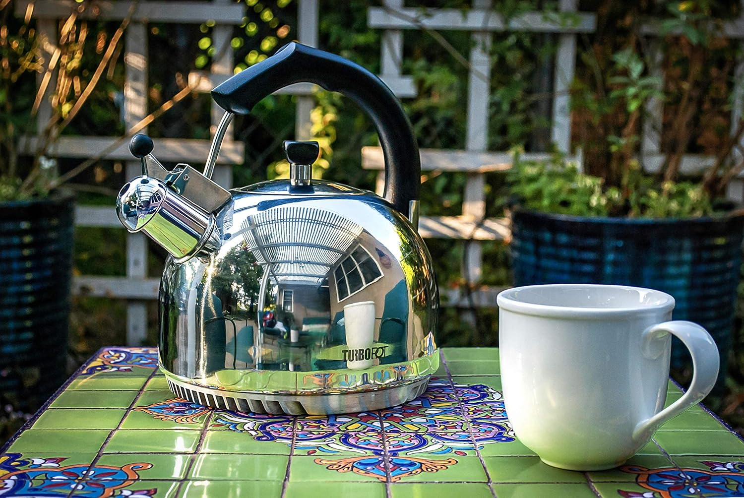 Turbo Pot Fresh Air Rapid Boil 25 qt Stainless Steel Tea Kettle