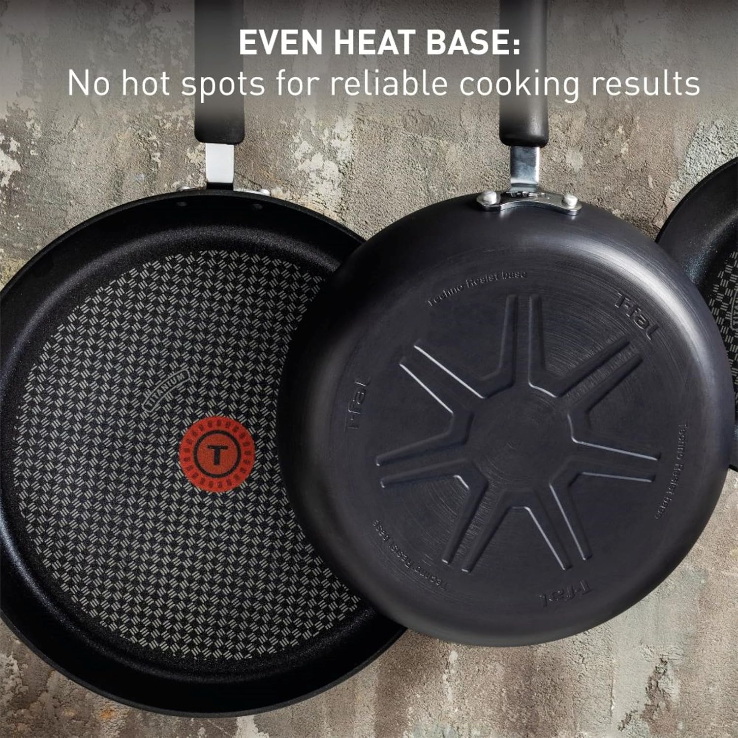 T-fal Ultimate Hard Anodized Nonstick Fry Pan With Lid 12 Inch