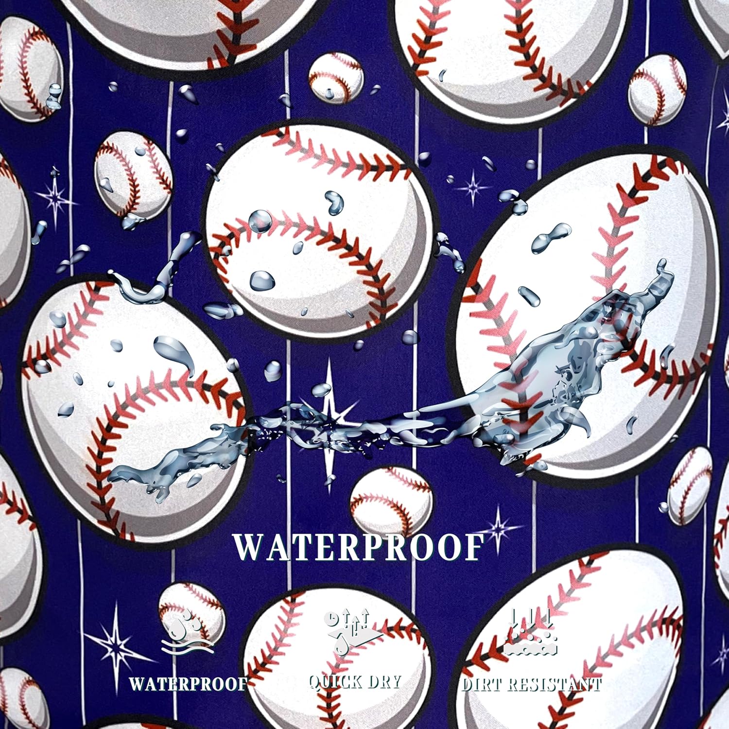 Baseball PatternHamper