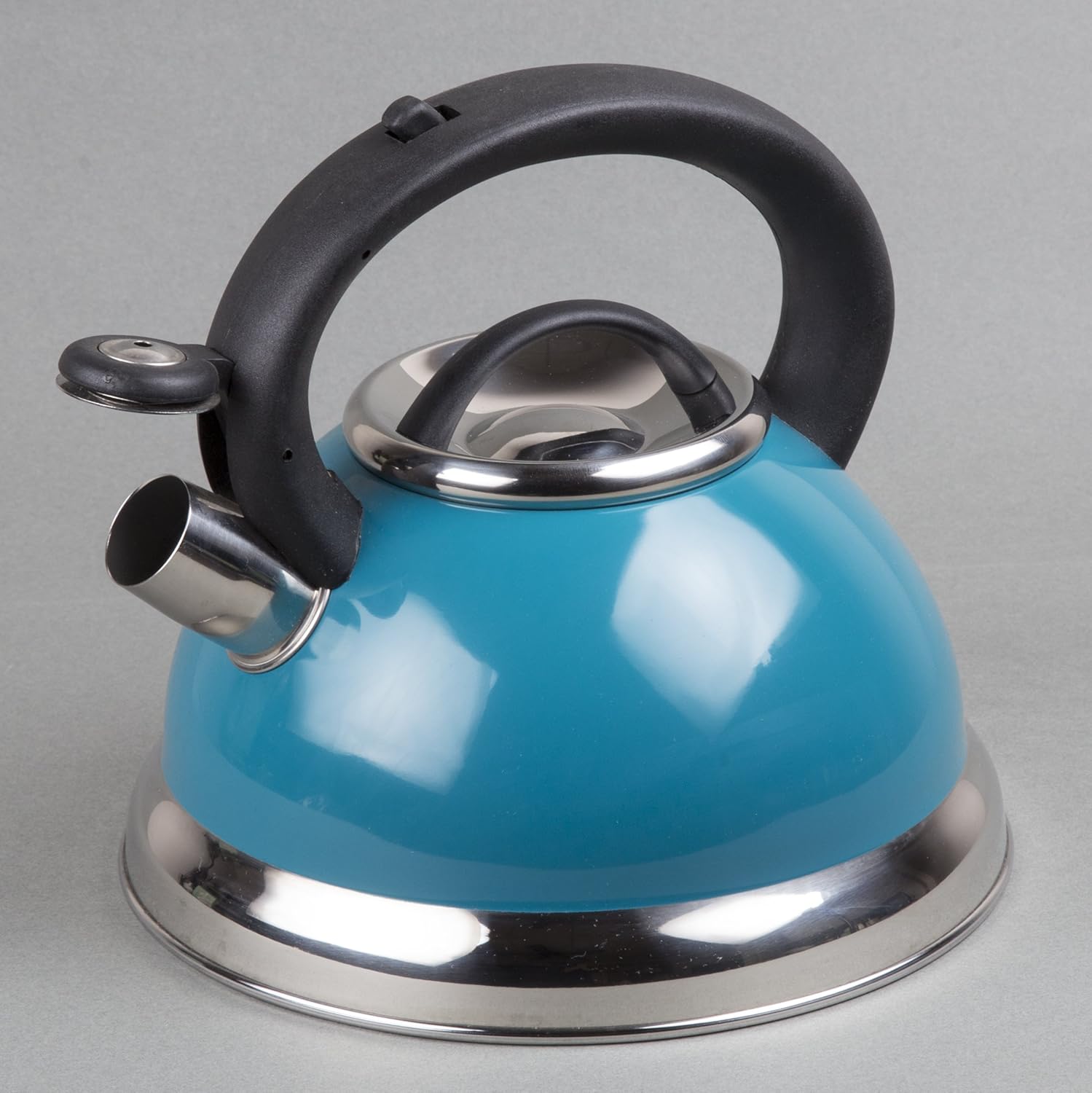Creative Home Alexa 30 Quart Whisling Tea Kettle with Aluminum Bottom