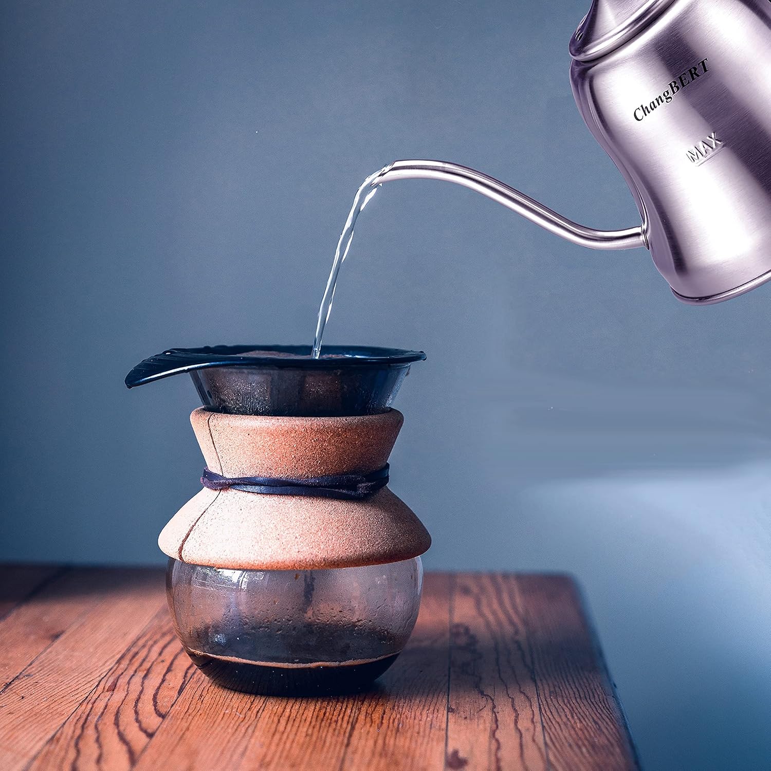 Engineered for Excellence Durable Coffee Tea Kettle by CHANGBERT 1L 34oz