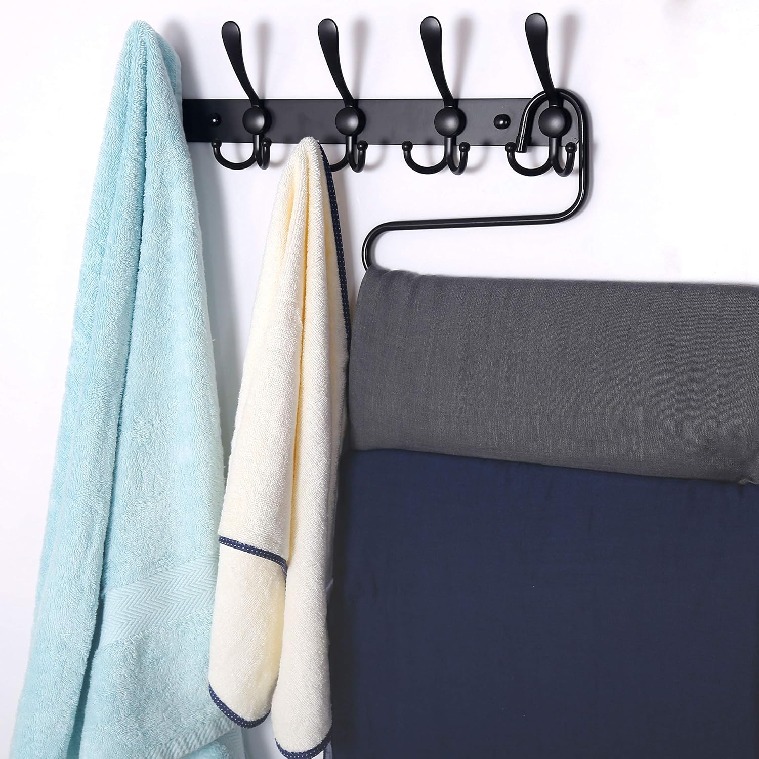 Sturdy Wall-Mounted Coat Rack