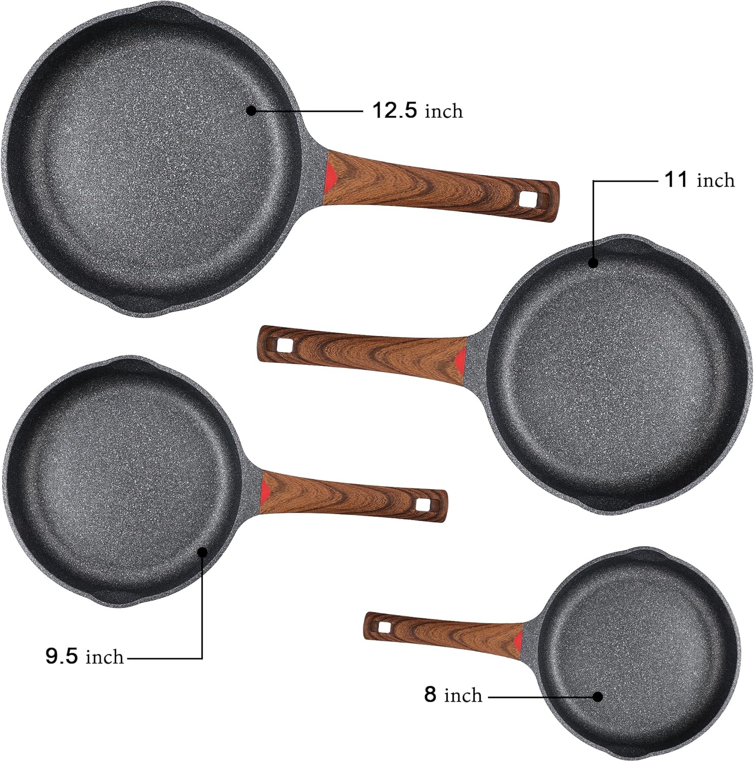 VinceF Anti-Scratch Frying Pan